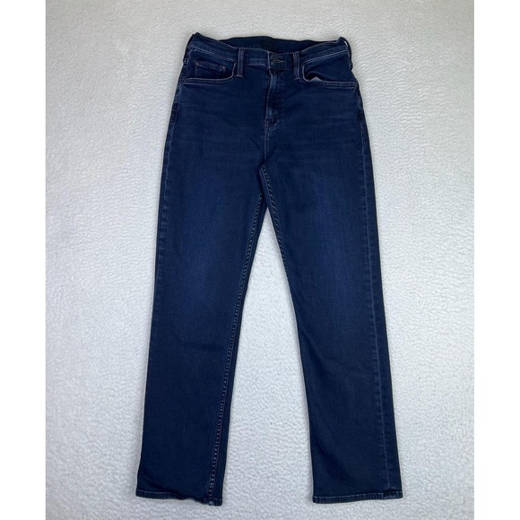 MOTHER Denim - Mother The Mid Rise‎ Rider Ankle Jeans Womens 28 Blue Night In Paris Stretch